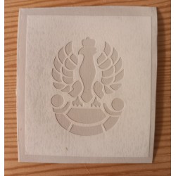 Szablon z orłem na hełm 1