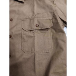 Koszula bawełniana khaki