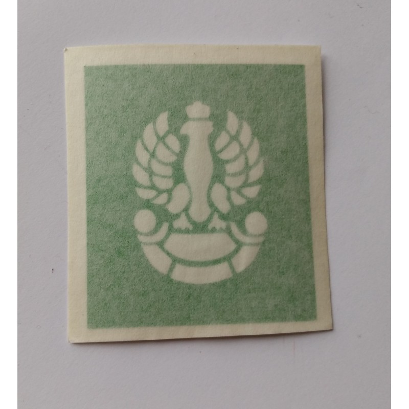 Szablon z orłem na hełm 1