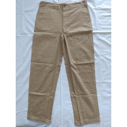 Spodnie bawełniane khaki